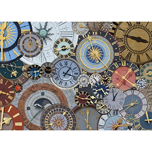 1000 Teile Puzzle Erwachsene, Impossible Geschicklichkeitsspiel für Die Ganze Familie - Farbenfrohes Legespiel Mit Bunter Turmuhr, Home Dekoration 1000 Teile Puzzle Erwachsene, Impossible Geschicklichkeitsspiel für Die Ganze Familie - Farbenfrohes Legespiel Mit Bunter Turmuhr, Home Dekoration von HUADADA