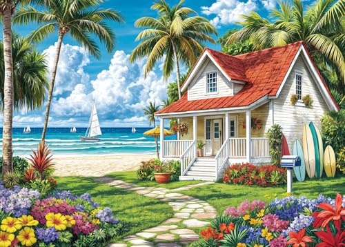Puzzle für Erwachsene 1000 Teile Puzzle für Erwachsene 1000 Teile Puzzle 1000 Teile Sommer Strand Urlaub Surfen Kokospalmen Holzhäuser Puzzle für Erwachsene 1000 Teile Puzzle für Erwachsene 1000 Teile Puzzle 1000 Teile Sommer Strand Urlaub Surfen Kokospalmen Holzhäuser von HUADADA