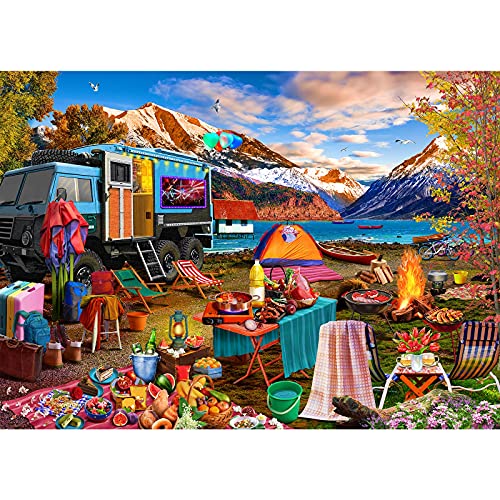 Puzzle für Erwachsene 1000 Teile Puzzle für Erwachsene 1000 Teile Puzzle 1000 Teile Wilderness Tour von HUADADA