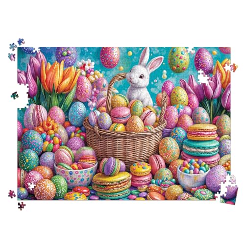 Puzzles für Erwachsene 1000 Teile Osterei-Puzzles für 1000 Teile Impossible Puzzle für Erwachsene Pädagogische Ostergeschenke von HUADADA