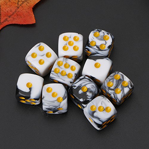 10pcs Sechsseitig 12 Mm Transparentes Rundkuppen Eck Tisch Spielen Spiele von HUAJINGKEJI