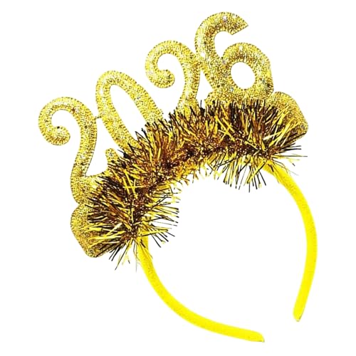 2026 Silvester Stirnband Haarschmuck Glitzer Zahlen Design Unisex Partyzubehör Weihnachten Abschlussball Zubehör Glitzer Haarschmuck für Partys 2026 Silvester Stirnband Haarschmuck Glitzer Zahlen Design Unisex Partyzubehör Weihnachten Abschlussball Zubehör Glitzer Haarschmuck für Partys von HUAJINGKEJI