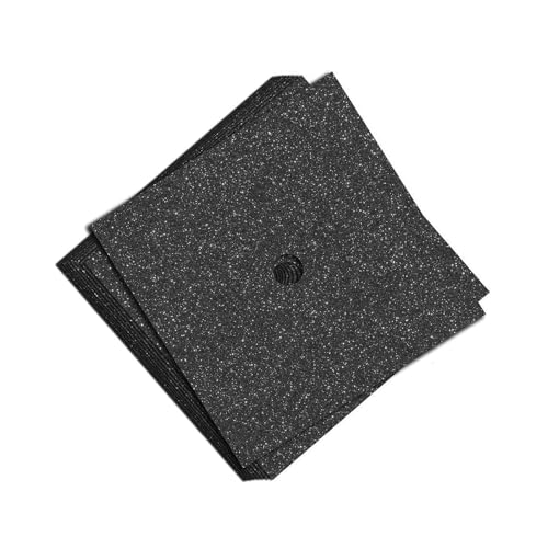 HUAJINGKEJI 10 Stück glitzernde Kartonbögen, Abschlusskappen, Dekorationen, Hutverzierungen für Unordnung, Handwerk HUAJINGKEJI 10 Stück glitzernde Kartonbögen, Abschlusskappen, Dekorationen, Hutverzierungen für Unordnung, Handwerk von HUAJINGKEJI