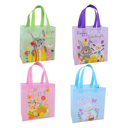 HUAJINGKEJI 4 Stück Ostertüten Festival Korb Ostern Süßigkeiten Halter Vliesstruktur Geeignet zum Befüllen HUAJINGKEJI 4 Stück Ostertüten Festival Korb Ostern Süßigkeiten Halter Vliesstruktur Geeignet zum Befüllen von HUAJINGKEJI