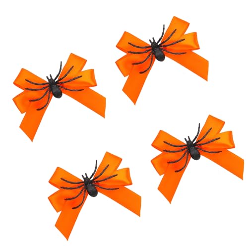 HUAJINGKEJI 4 x Haarschleifen mit haltbaren Clips, Schleifenform, Haarspangen für Kostümpartys und Festivals HUAJINGKEJI 4 x Haarschleifen mit haltbaren Clips, Schleifenform, Haarspangen für Kostümpartys und Festivals von HUAJINGKEJI