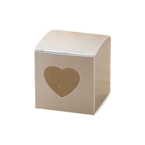 HUAJINGKEJI 50 Stück 5 cm herzförmige Süßigkeitenbox Partybox Herzform Fenster für Geburtstage Weihnachten HUAJINGKEJI 50 Stück 5 cm herzförmige Süßigkeitenbox Partybox Herzform Fenster für Geburtstage Weihnachten von HUAJINGKEJI