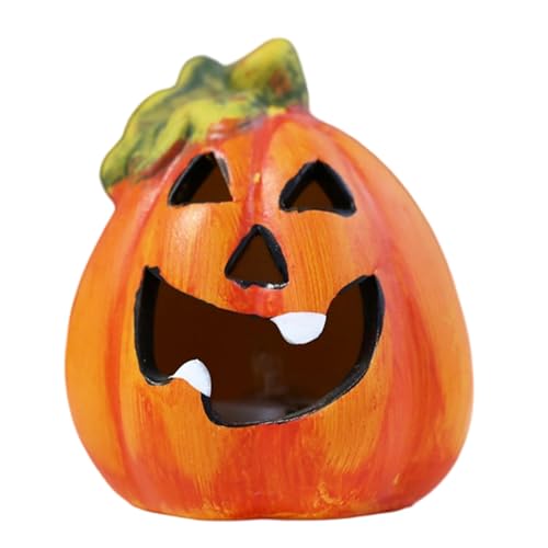 HUAJINGKEJI Ausgehöhlte Keramik-Kürbis-Licht, Halloween-Kürbisse, Nachtlampe, Schreibtisch-Dekoration für Innen- und Außenparty HUAJINGKEJI Ausgehöhlte Keramik-Kürbis-Licht, Halloween-Kürbisse, Nachtlampe, Schreibtisch-Dekoration für Innen- und Außenparty von HUAJINGKEJI