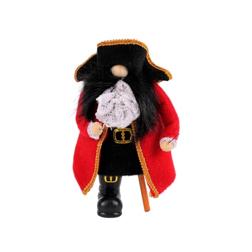 HUAJINGKEJI Einzigartige Piraten-/gefüllte Statue ohne Gesicht für Fenster, lustige Zwergendekorationen für Kinder HUAJINGKEJI Einzigartige Piraten-/gefüllte Statue ohne Gesicht für Fenster, lustige Zwergendekorationen für Kinder von HUAJINGKEJI