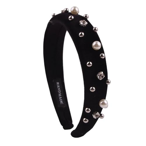 HUAJINGKEJI Glitzerndes Haarband mit Perlen, Kopfbedeckung, Weihnachtsfeier, Foto-Requisiten, Frauen-Kopfbedeckung, Cosplay-Zubehör HUAJINGKEJI Glitzerndes Haarband mit Perlen, Kopfbedeckung, Weihnachtsfeier, Foto-Requisiten, Frauen-Kopfbedeckung, Cosplay-Zubehör von HUAJINGKEJI