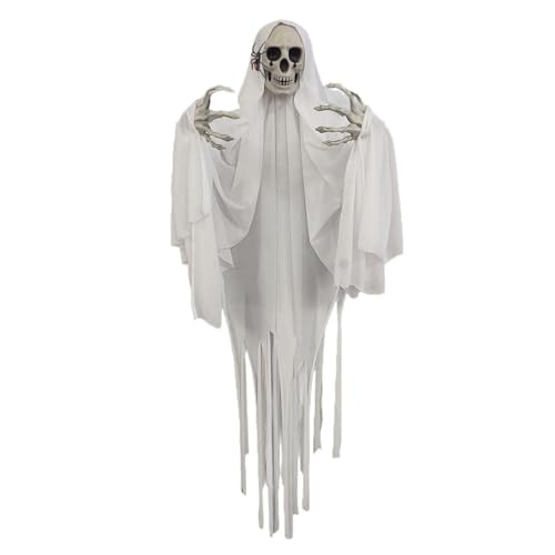 HUAJINGKEJI Halloween-Geist-Puppen-Dekorationen, auffälliger Totenkopf-Form, Ornament, schreckliche Feste HUAJINGKEJI Halloween-Geist-Puppen-Dekorationen, auffälliger Totenkopf-Form, Ornament, schreckliche Feste von HUAJINGKEJI