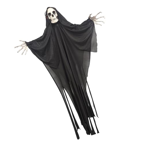 HUAJINGKEJI Halloween-Geist-Puppen-Dekorationen, auffälliger Totenkopf-Form, Ornament, schreckliche Feste HUAJINGKEJI Halloween-Geist-Puppen-Dekorationen, auffälliger Totenkopf-Form, Ornament, schreckliche Feste von HUAJINGKEJI
