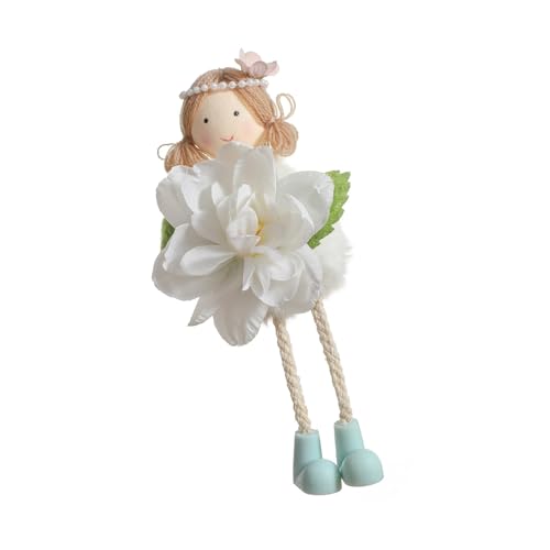 HUAJINGKEJI Handgefertigte Blumen Mädchen Puppen Anhänger Zarte Mädchen Puppen Hängende Zubehör mit Blumenmotiven für künstlerische HUAJINGKEJI Handgefertigte Blumen Mädchen Puppen Anhänger Zarte Mädchen Puppen Hängende Zubehör mit Blumenmotiven für künstlerische von HUAJINGKEJI