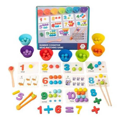 HUAJINGKEJI Holz-Stecktafel, Perlen, Spiel-Set, Mathematikzählspielzeug, Farbsortierung, passendes Spiel, pädagogisches frühes Lernspielzeug HUAJINGKEJI Holz-Stecktafel, Perlen, Spiel-Set, Mathematikzählspielzeug, Farbsortierung, passendes Spiel, pädagogisches frühes Lernspielzeug von HUAJINGKEJI