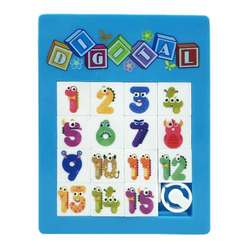 HUAJINGKEJI Kinder Nummer Rätsel Puzzle Spielzeug Bildungsspielzeug Für 6-8 Jahre Alte Kinder 3D Board Verbesserung Der Intelligenzzubehör von HUAJINGKEJI