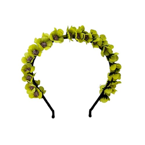 HUAJINGKEJI Künstlicher Blumen-Stoff-Stirnbänder für Halloween, Cosplay, Strandparty, Haarschmuck, Haarschmuck HUAJINGKEJI Künstlicher Blumen-Stoff-Stirnbänder für Halloween, Cosplay, Strandparty, Haarschmuck, Haarschmuck von HUAJINGKEJI
