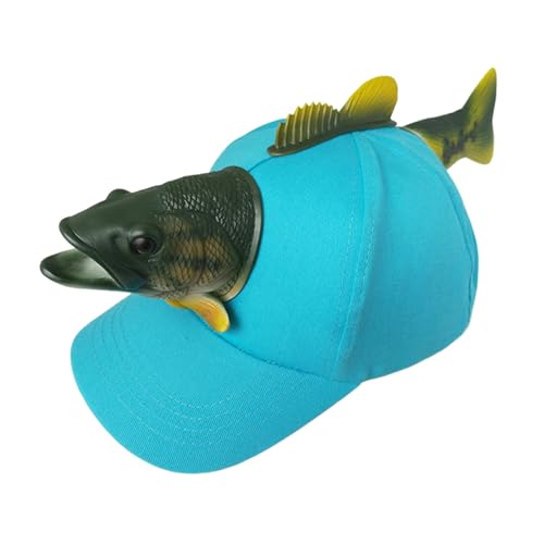 HUAJINGKEJI Neuheit 3D Fischhut für Eltern Kind Lustiger Fisch Tier Baseball Hut für Geburtstagsfeier Kreative Themenparty Hut Kopfbedeckung, Cyan Kinder, Children: 54-56cm; Adults: 56-58cm HUAJINGKEJI Neuheit 3D Fischhut für Eltern Kind Lustiger Fisch Tier Baseball Hut für Geburtstagsfeier Kreative Themenparty Hut Kopfbedeckung, Cyan Kinder, Children: 54-56cm; Adults: 56-58cm von HUAJINGKEJI