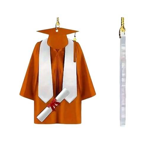 HUAJINGKEJI Personalisierbare Abschluss-Ornamente, Klasse 2025, für ihn, Ihre Familie, Freunde, College, Absolventen, Baum zum Aufhängen HUAJINGKEJI Personalisierbare Abschluss-Ornamente, Klasse 2025, für ihn, Ihre Familie, Freunde, College, Absolventen, Baum zum Aufhängen von HUAJINGKEJI