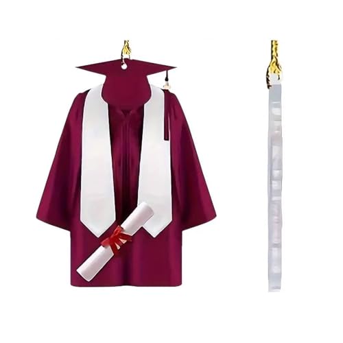 HUAJINGKEJI Personalisierbare Abschluss-Ornamente, Klasse 2025, für ihn, Ihre Familie, Freunde, College, Absolventen, Baum zum Aufhängen HUAJINGKEJI Personalisierbare Abschluss-Ornamente, Klasse 2025, für ihn, Ihre Familie, Freunde, College, Absolventen, Baum zum Aufhängen von HUAJINGKEJI