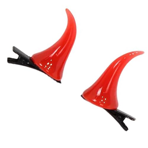 HUAJINGKEJI Teufelshörner Stirnbänder Persönlichkeit Party Kopfschmuck Halloween Kinder Kopfbedeckung für Kostüm und Alltag von HUAJINGKEJI