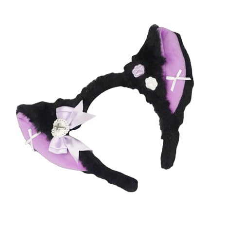HUAJINGKEJI Tierohren-Haarband, Cosplay, Party, Kopfschmuck, Halloween, schöner Haarreif für Cosplay und Partykleidung HUAJINGKEJI Tierohren-Haarband, Cosplay, Party, Kopfschmuck, Halloween, schöner Haarreif für Cosplay und Partykleidung von HUAJINGKEJI