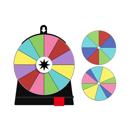 HUAJINGKEJI Trocken abwischbares Preisrad, glatter Spinner und Stick-Rückseite für Partyspiele HUAJINGKEJI Trocken abwischbares Preisrad, glatter Spinner und Stick-Rückseite für Partyspiele von HUAJINGKEJI