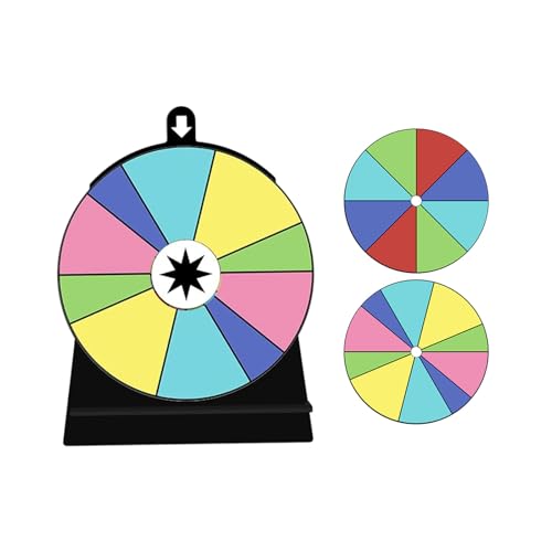 HUAJINGKEJI Trocken abwischbares Preisrad, glatter Spinner und Stick-Rückseite für Partyspiele HUAJINGKEJI Trocken abwischbares Preisrad, glatter Spinner und Stick-Rückseite für Partyspiele von HUAJINGKEJI