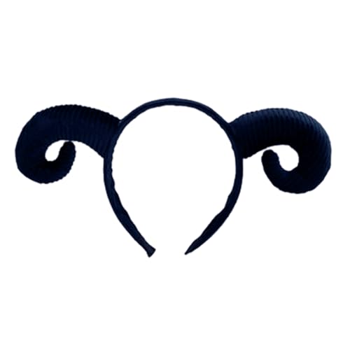 HUAJINGKEJI Weiches Ziegen-Schaf Stirnband Horn Tier Cosplay Haarreifen für Kinder Shows Bühne Tier Haarbänder Cartoon Kostüm HUAJINGKEJI Weiches Ziegen-Schaf Stirnband Horn Tier Cosplay Haarreifen für Kinder Shows Bühne Tier Haarbänder Cartoon Kostüm von HUAJINGKEJI