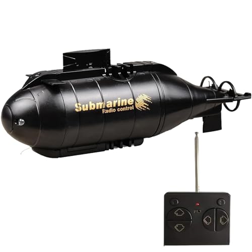HUAJUN Mini Fernbedienung U-Boot Kinder, 2.4GHz 6-Kanal Versenkbare RC Boot, LED-Lichter 360 ° Rotation U-Boot, Kinder Sommer Schwimmbad Elektrisc RC Wasser Spielzeug, Weihnachten Geburtstag Geschenk HUAJUN Mini Fernbedienung U-Boot Kinder, 2.4GHz 6-Kanal Versenkbare RC Boot, LED-Lichter 360 ° Rotation U-Boot, Kinder Sommer Schwimmbad Elektrisc RC Wasser Spielzeug, Weihnachten Geburtstag Geschenk von HUAJUN