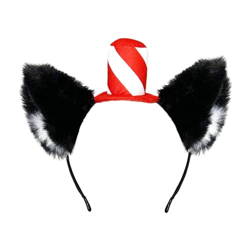 HUANGENG Handgefertigtes Kätzchen-Ohr-Stirnband, Kätzchen, Mädchen, Cosplay-Zubehör, Katzenohren, Pelzanzug, Maskerade, Halloween, Cosplay, Party HUANGENG Handgefertigtes Kätzchen-Ohr-Stirnband, Kätzchen, Mädchen, Cosplay-Zubehör, Katzenohren, Pelzanzug, Maskerade, Halloween, Cosplay, Party von HUANGENG