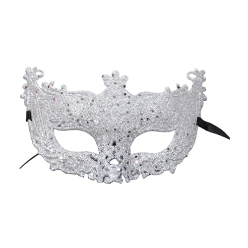 HUANGGG Pailletten Maskerade Venezianer für Frauen Party Halloween Weihnachten halbes Gesicht Auge Cosplay Requisiten von HUANGGG