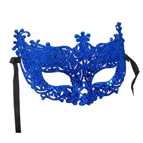HUANGGG Pailletten Maskerade Venezianer für Frauen Party Halloween Weihnachten halbes Gesicht Auge Cosplay Requisiten von HUANGGG