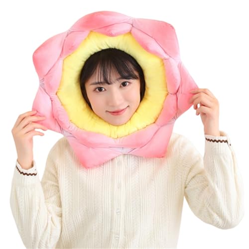 HUANGGG Übergroße Halloween-Blume, Kopfbedeckungen, Plüschkopf für Maskeraden, Halloween, Plüsch, Cartoon-Hut, Kopfbedeckungen HUANGGG Übergroße Halloween-Blume, Kopfbedeckungen, Plüschkopf für Maskeraden, Halloween, Plüsch, Cartoon-Hut, Kopfbedeckungen von HUANGGG