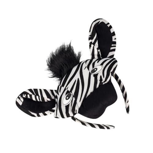 HUANGING Zebras Kostüm-Set, Zebras-Ohren, Stirnband, Fliege, Schwanz, Handschuhe, Tierkostüm für Kinder, Mädchen, Jungen, Halloween, Cosplay, Party HUANGING Zebras Kostüm-Set, Zebras-Ohren, Stirnband, Fliege, Schwanz, Handschuhe, Tierkostüm für Kinder, Mädchen, Jungen, Halloween, Cosplay, Party von HUANGING