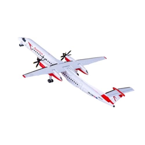 Aerobatic Flugzeug 1:500 Für Austrian Airlines Bombardier Dash 8 Q400 OE-LG Legierung Flugzeug Statische Simulation Modell Sammlung Display von HUANTY