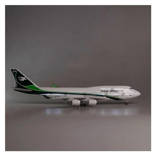 Aerobatic Flugzeug Für 747 Iraqi Airways Flugzeug Mit Licht Und Rad Kunststofflegierung Flugzeug 47 cm Maßstab 1/150 Druckguss Flugzeug Modell Spielzeug(with Light) von HUANTY