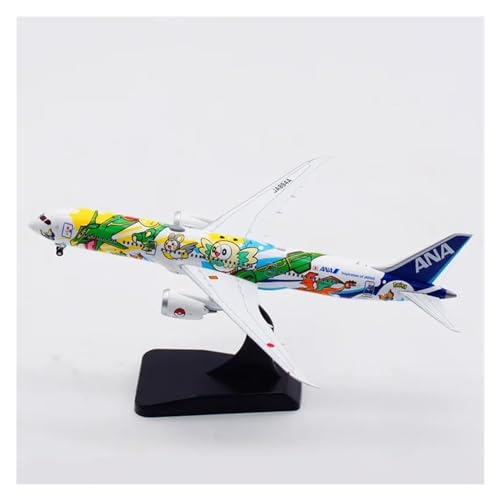 Aerobatic Flugzeug Für ANA B787-9 JA894A Flugzeug Modell Druckguss Spielzeug Erwachsene Fans Sammeln Sammlung Druckguss Legierung Maßstab 1:400 von HUANTY