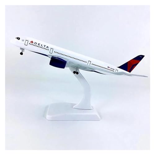 Aerobatic Flugzeug Für Air American Delta Airways A350 Metalldruckguss Flugzeug Modell Spielzeug Flugzeuge Flugzeug Kinder Sammeln 20CM von HUANTY