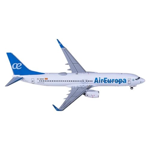 Aerobatic Flugzeug Für Air Europa B737 737-800 EC-MXM Flugzeugmodell Legierung Flugzeug Sammlerstück Erwachsene Fans Sammlerstück 1/400 von HUANTY