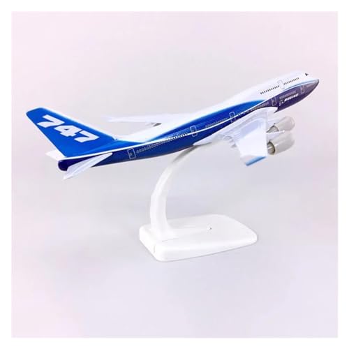 Aerobatic Flugzeug Für B747 Druckguss Legierung Airlines Luftfahrt Modell Airliner Flugzeug B-787 Flugzeug Flugzeug Spielzeug Erwachsene Zeigen 20CM Maßstab 1:300 von HUANTY