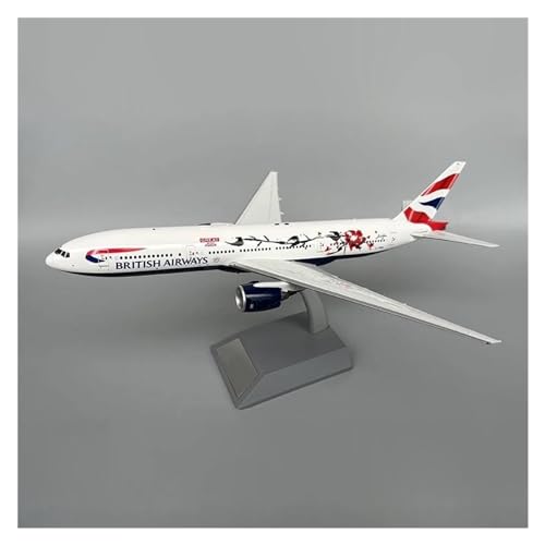 Aerobatic Flugzeug Für British Airways B777 777-200ER G-YMML Legierung Flugzeug Modell Spielzeug Erwachsene Fans Sammeln Souvenir 1/200 von HUANTY