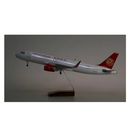Aerobatic Flugzeug Für China Airline Airway Resin Aircraft 1/80 47CM Aviation Model A320 Standable Airplane(with Light) von HUANTY