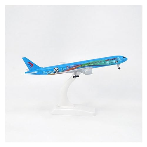 Aerobatic Flugzeug Für China Eastern Airlines CIIE Boeing B777 Flugzeug Modell Legierung Druckguss Flugzeug Airliner Modell Sammeln 20CM Flugzeuge von HUANTY