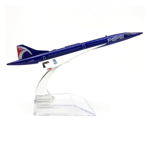 Aerobatic Flugzeug Für Concorde Airlines Flugzeuge Flugzeug Modell Spielzeug Diecast Metall Sammlerstück Dekoration 16 cm Flugzeug von HUANTY