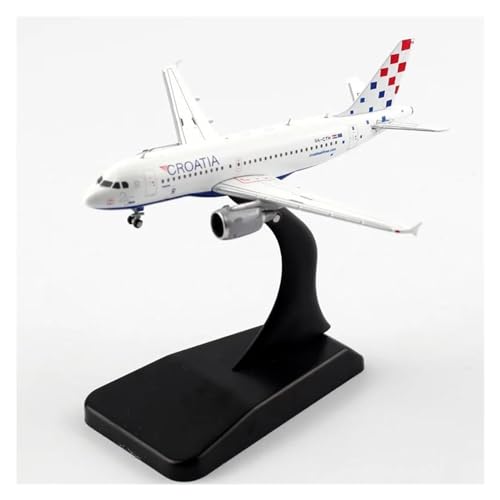 Aerobatic Flugzeug Für Croatia Airlines A319 Mit Basisfahrwerk Legierung Flugzeug Sammlerstück Luftfahrt-Modellsammlung Spielzeug 1:400 von HUANTY