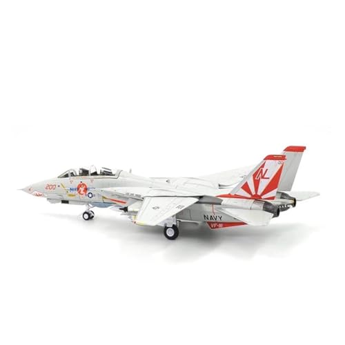 Aerobatic Flugzeug Für F-14A F14 Panda Kampfflugzeug Flugzeug Modell Metall Druckguss Spielzeug Flugzeug Sammlung Souvenir Display Maßstab 1/72 von HUANTY