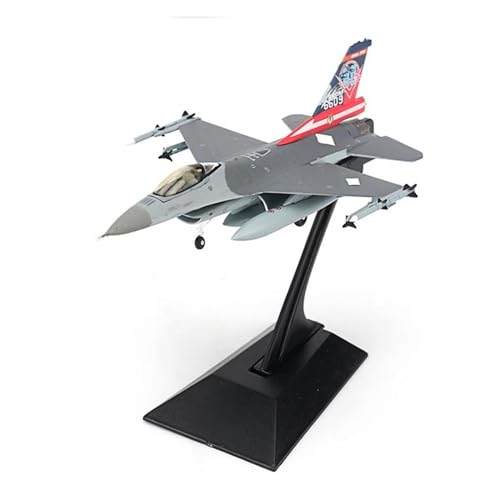 Aerobatic Flugzeug Für F 16 Fighting Falcon F-16A Kampfmodell 455th Tactical Wing Alloy Aircraft Erwachsene Fans Sammlerstück Im Maßstab 1:144 von HUANTY