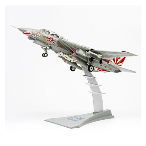 Aerobatic Flugzeug Für F14 Tomcat Legierung Flugzeug Modell F-14A Kampfflugzeug Sunset Squadron VF-111 Diecast Spielzeug Metall Flugzeug Maßstab 1/72 von HUANTY