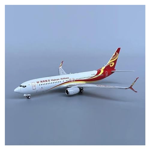Aerobatic Flugzeug Für Hainan Airlines B737 737-800 B-5713 Flugzeug Modell Spielzeug Erwachsene Fans Sammeln Souvenir Diecast Legierung Maßstab 1/400 von HUANTY