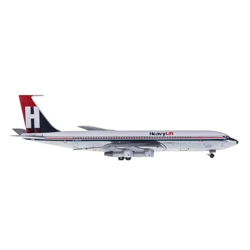 Aerobatic Flugzeug Für Heavylift Airlines 707-300F G-HEVY Druckguss Flugzeug Metall Luftfahrt Flugzeug Modell Spielzeug Jungen Maßstab 1:400 von HUANTY
