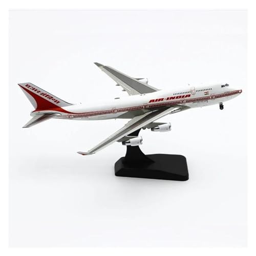 Aerobatic Flugzeug Für Indien B747-400 VT-ESO Flugzeugmodell Erwachsene Fans Sammlerstück Sammlung Souvenir Druckgusslegierung Maßstab 1:400 von HUANTY